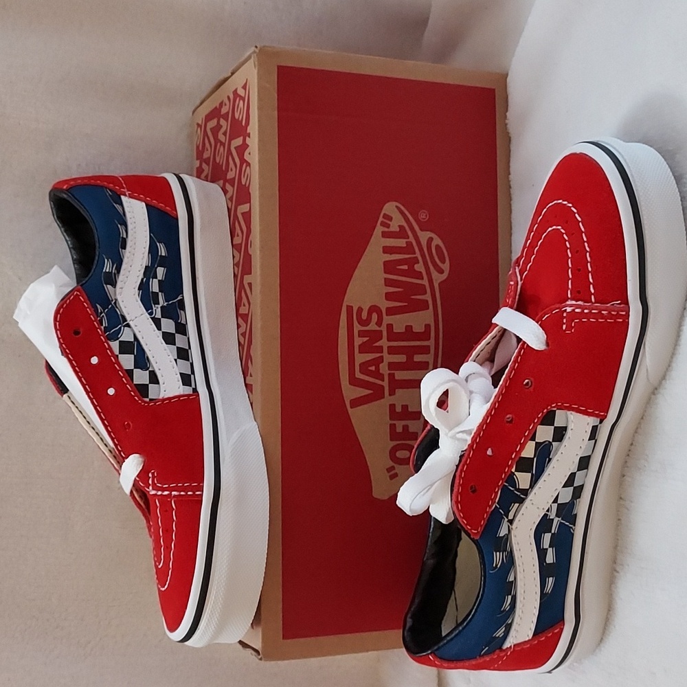 Vans UNISEX SK8 Reflect Check Flame Multi sneakers